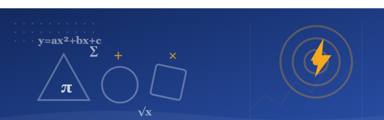 Impact Math 冲击波数学品牌横幅 - Math in English 双语数学思维