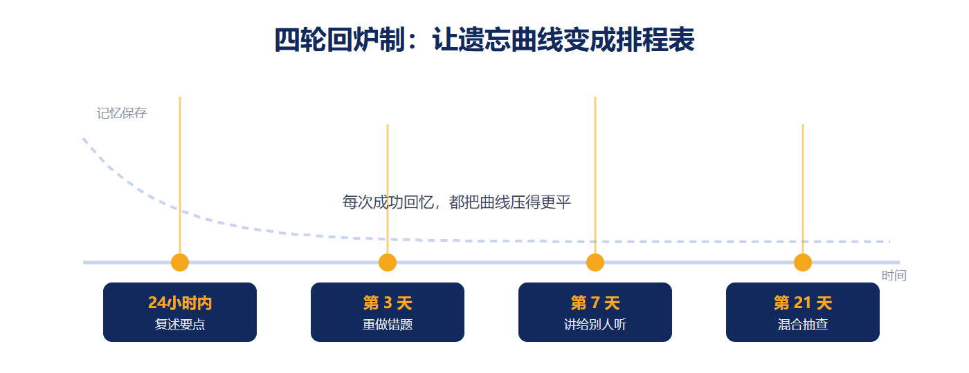 四轮回炉制时间线（模